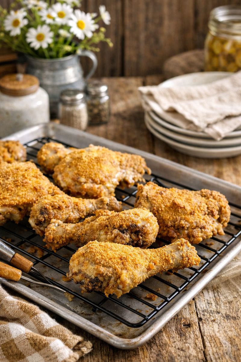 Achieve Ultimate Crunch: Oven Fried Chicken with Panko & Butter